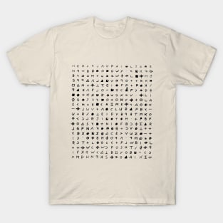 Zodiac Cipher T-Shirt